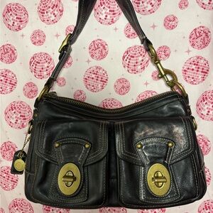 Coach Legacy 65th Anniversary Vintage Y2K BLACK Shoulder Bag